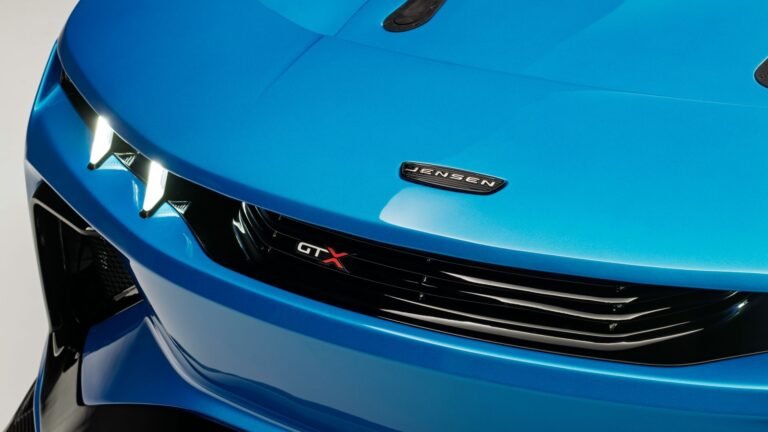Vintage Name, Modern Design, Built For The Track – The Jensen Interceptor Returns