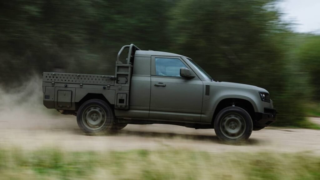 Land Rover Finally Built a Defender Pickup, But Not for You