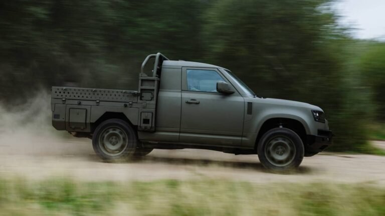 Land Rover Finally Built a Defender Pickup, But Not for You