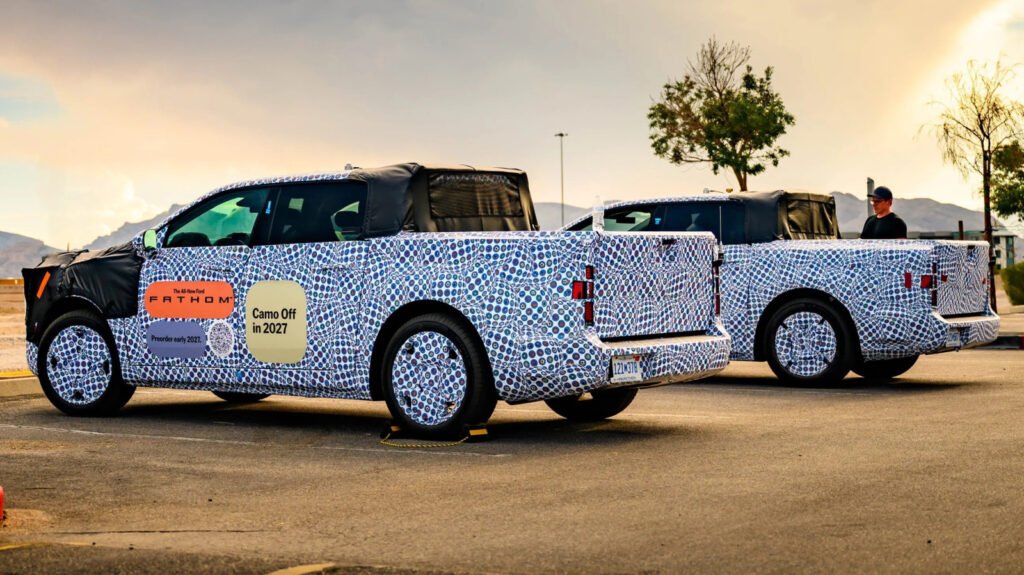 Latest Camouflaged Ford Fathom Prototype Photos Don't Show Anything New, But You're Still Excited, Right?