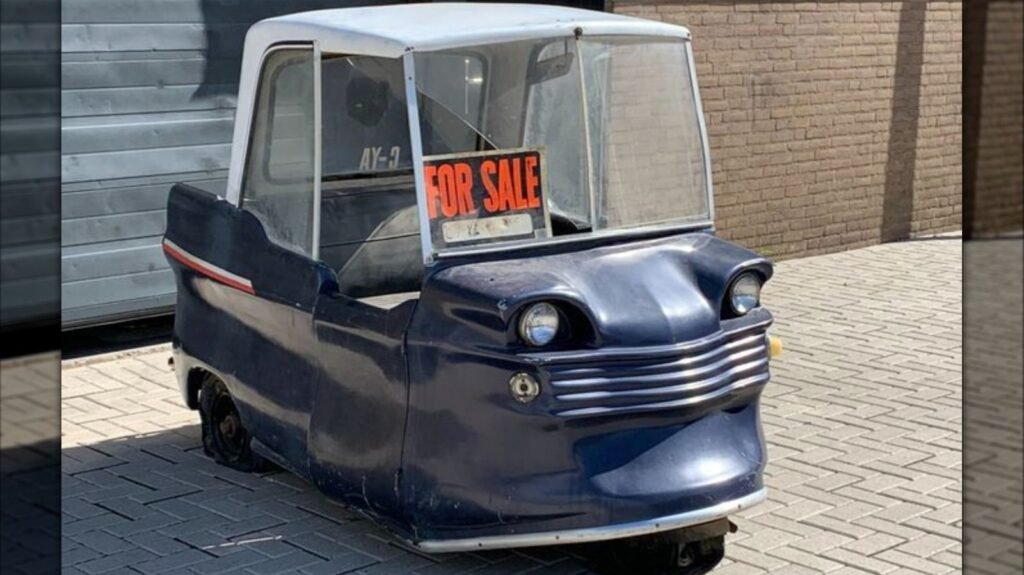 This Little Weirdo 1960s Electric Grocery-Getter With A 30 Mile Range Cost Only A Penny A Day To Run