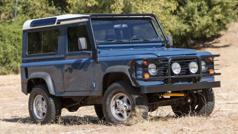 1997 Land Rover Defender 90 For Sale With 45,000 Miles Has Had Just One Owner: Kim Basinger