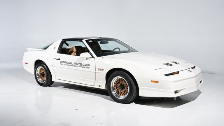 1989 Pontiac 20th Anniversary Trans Am For Sale With 30,000 Miles Will Thrill You With Its Turbo V6