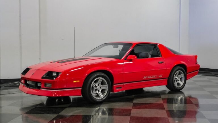 13,000-Mile 1990 Chevrolet Camaro IROC-Z For Sale With A 5.7 V8 Is Pure Nostalgia Fuel