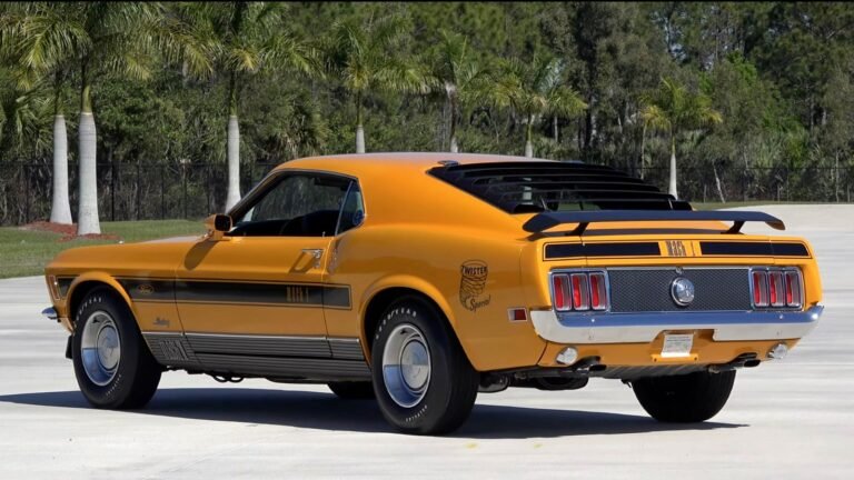This May Be The Rarest Ford Mustang Mach 1 Ever Made