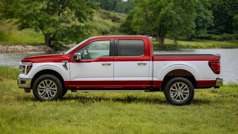 Ford Hopes Retro Two-Tone Paint For 2027 F-150 Will Lure More Buyers Into 7-Year Loans