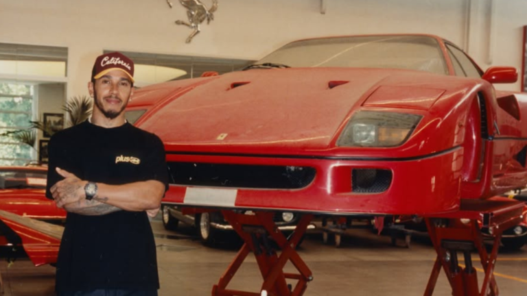 Lewis Hamilton Finally Owns His Childhood Dream Ferrari F40