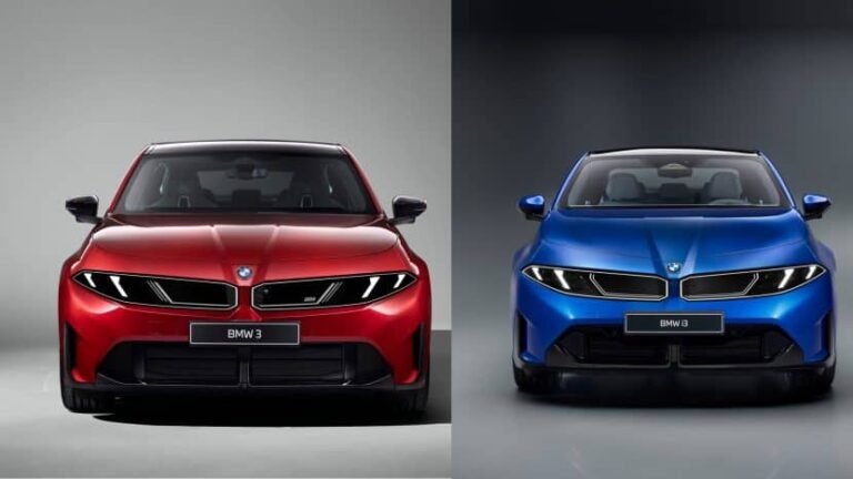 BMW i3 vs. M350: The Electric And Gas 3 Series Look Identical Until You Park Them Side By Side