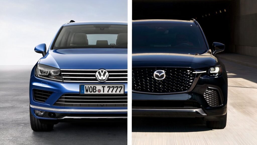 Why The Mazda CX-70 Succeeds Where The VW Touareg Suffered A Humiliating Defeat