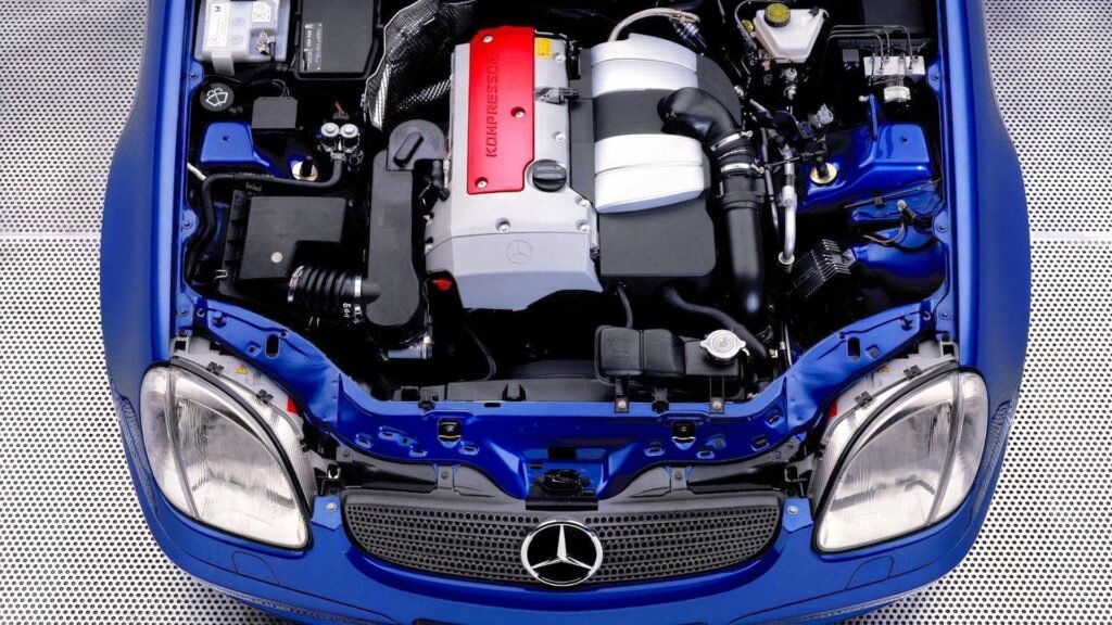 Cast-Iron, Forged Internals, And Boost: The Mercedes Supercharged Inline-Four Built Like A Diesel Engine