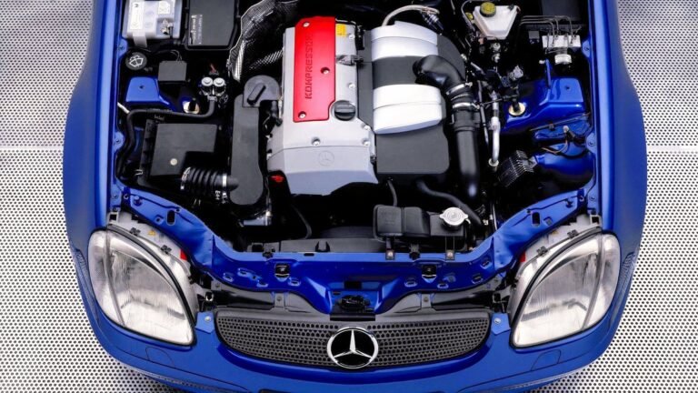 Cast-Iron, Forged Internals, And Boost: The Mercedes Supercharged Inline-Four Built Like A Diesel Engine