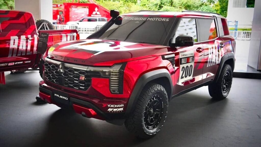 Mitsubishi's New Pajero Is Already Geared Up for a Rally Return