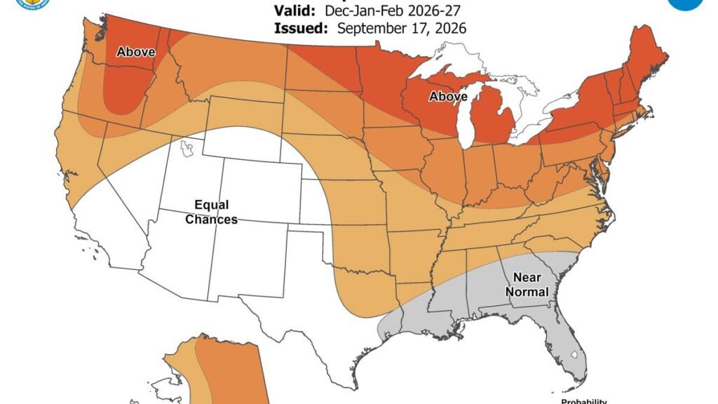 Map Shows Where America Is Bracing For Heavy Snow This Winter