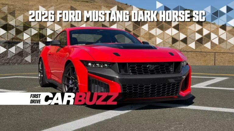 2026 Ford Mustang Dark Horse SC First Drive: Better Than The GT500, No Shelby Needed