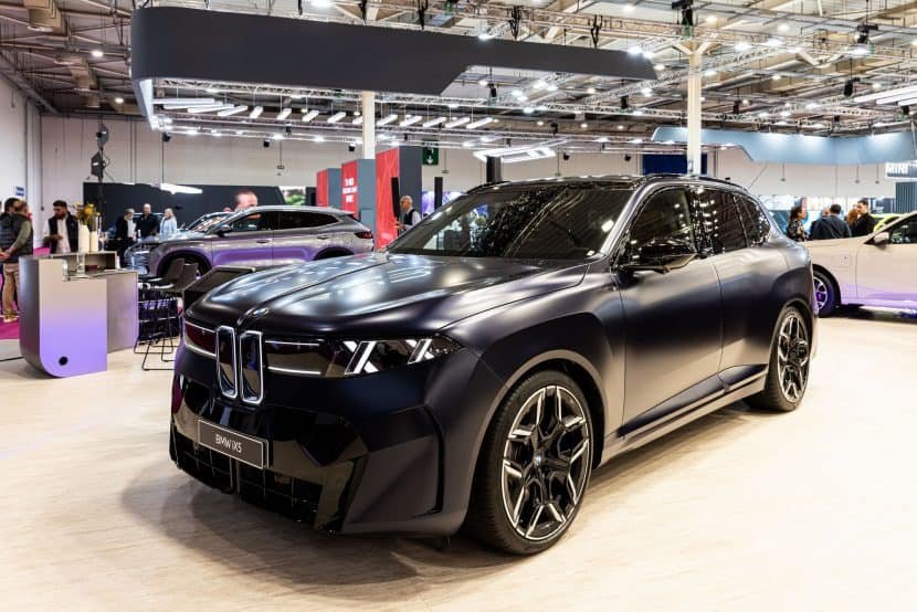 2027 BMW iX5 In Matte Blue Unwrapped At Athens Auto Show
