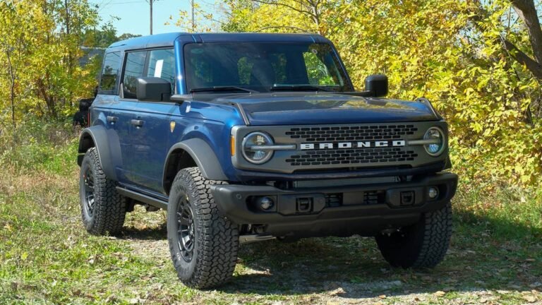 2027 Ford Bronco Gets a Powerful New 380-HP V6 Engine and Interior Upgrades
