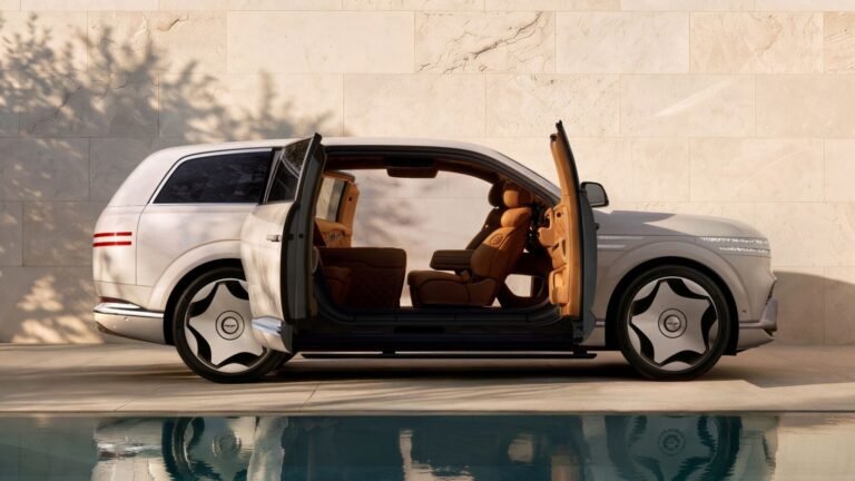 Here's How Genesis Made The GV90's Pillarless Coach Doors A Reality