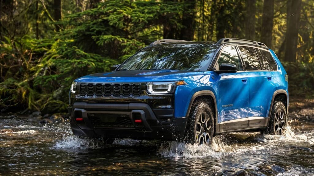 2027 Jeep Cherokee Trailhawk Takes Aim At The Ford Bronco Sport Badlands