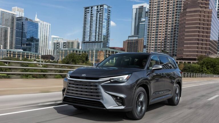 2027 Lexus TX Gets a $400 Price Hike and Loses a Powertrain