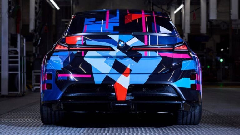 BMW Teases Its First Electric M3 With Four Motors and Up to 900 HP