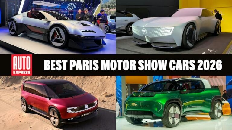 Best cars at the 2026 Paris Motor Show