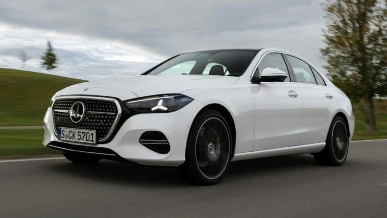 New Mercedes C-Class facelift 2026 - pictures