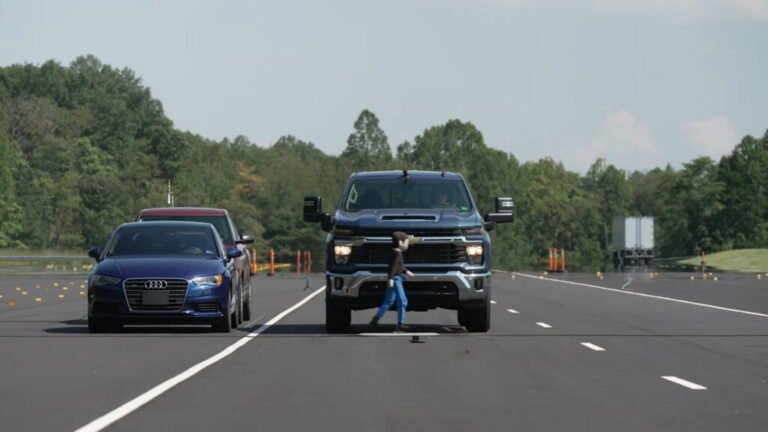 Big Trucks And Vans Struggle To Avoid Crashes, Says IIHS
