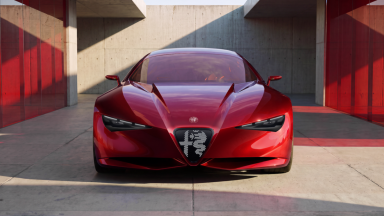 Alfa Romeo’s Future Arrives With Rear-Hinged Doors and a Hybrid V6