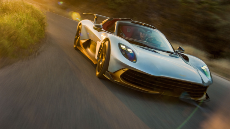 Aston Martin Valhalla Spider Hits 217 MPH With the Roof Off