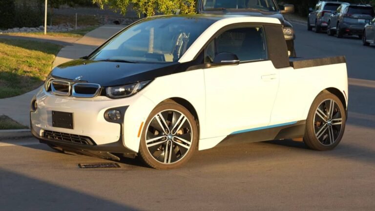Someone Turned a BMW i3 Into a Pickup for Under $10,000