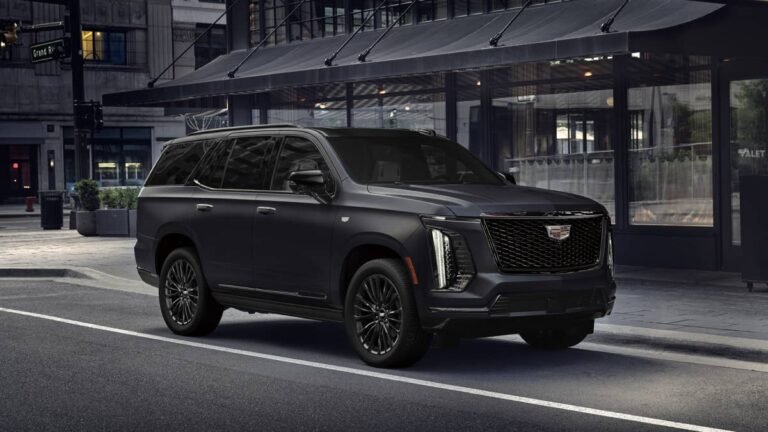 Cadillac Made a Blacked-Out Escalade America Isn’t Getting