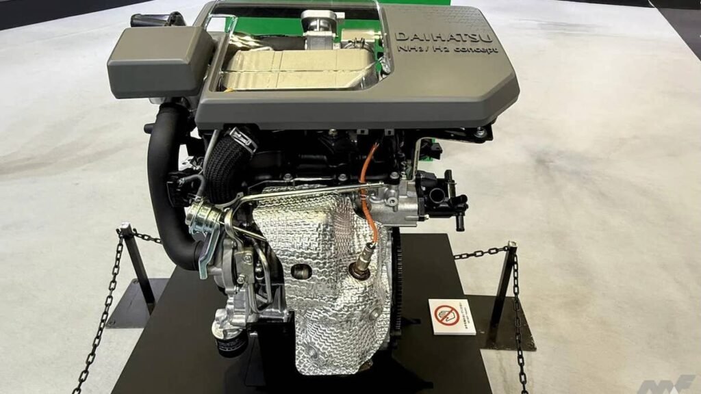Toyota's Small Car Company Just Introduced an Ammonia-Powered Engine