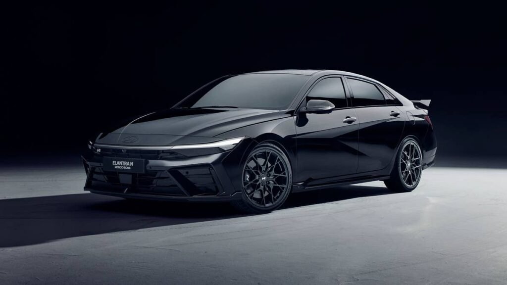 Hyundai Elantra N Monochrome Adds Stealth Without Sacrificing Speed