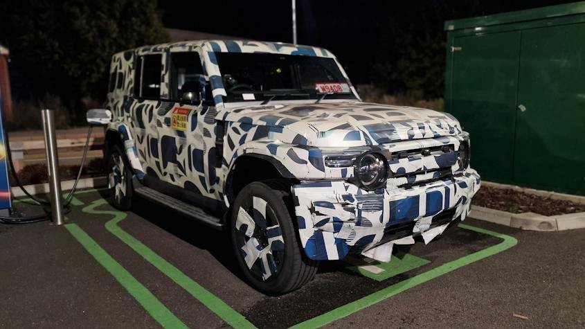 Temu Defender? Chery's iCaur is spotted in UK for the first time