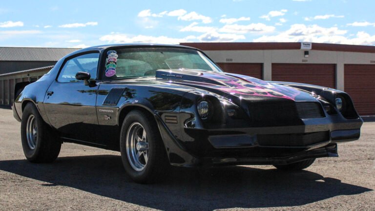 1979 Camaro Restomod With Just 752 Miles For Sale Pairs Stroker V8 And Custom Graphics