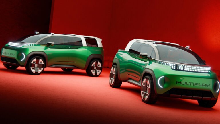 Fiat Multiplay Concept Is A Wacky Watermelon-Inspired Wagon-Up Truck That We're Smitten With