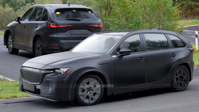 Mazda's Future EV Is Hiding Under A Chopped CX-90 Body