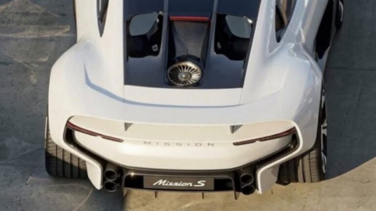 Porsche Mission S Supercar Leaks, Shows 917-Style Cooling Fan