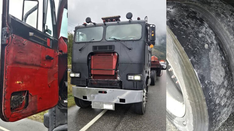 Police Found A Semitruck Held Together With Ratchet Straps—And A Toddler Without A Seat Belt