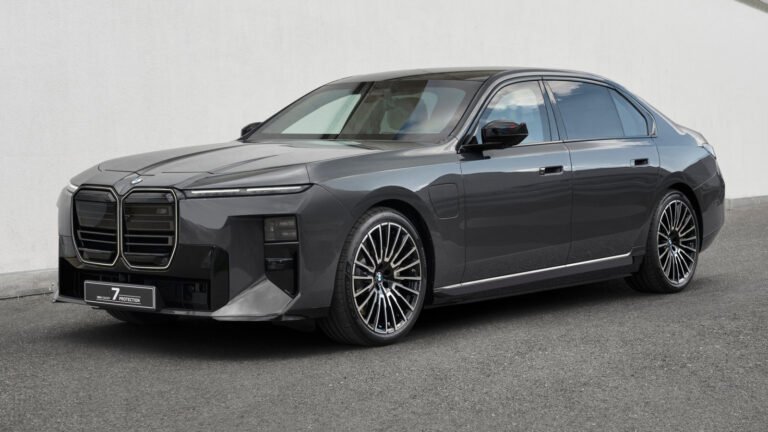 BMW's New Armored 7 Series Is Built For Handguns, Not Grenades