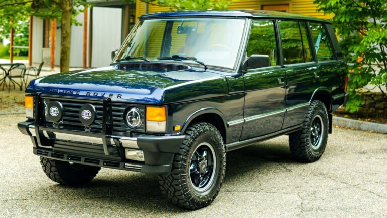 This Classic Range Rover Proves You Don't Need A Modern One
