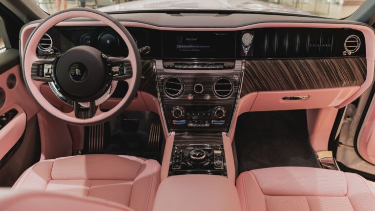 This Custom Pink Rolls-Royce Cullinan Is Absolutely Perfect For Miami