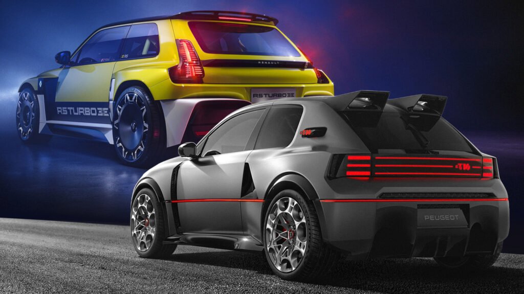 Renault And Peugeot Revived Group B Rally Legends As EVs, But Which Did It Better?