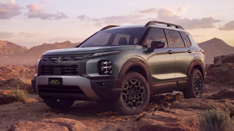 2028 Mitsubishi Outlander Gains Rock Mode With Diamond Trail Edition Package