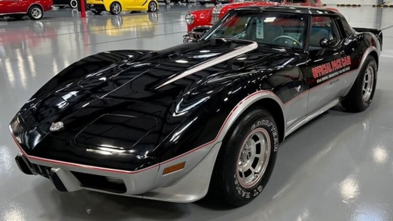 1978 Chevy Corvette Pace Car Replica For Sale With Just 57 Miles Shown Is An L48 V8 Time Capsule