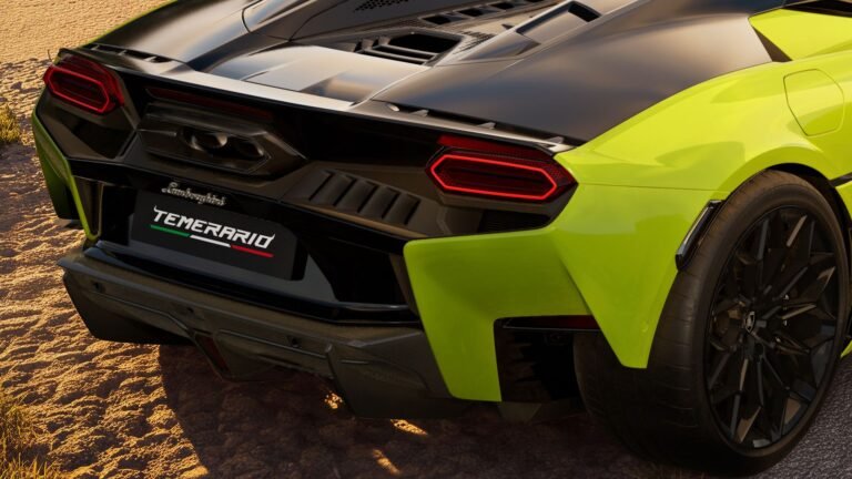 Lamborghini Officially Gives Temerario Some Eyeshadow And A Strange Name