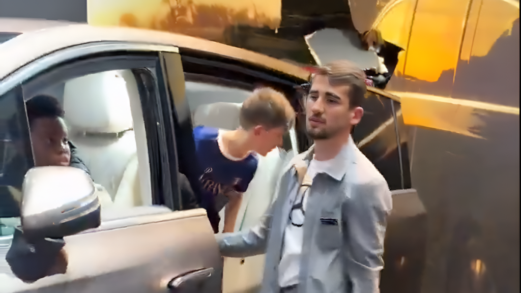Kid Reportedly Reverses Mercedes Luxury EV Into Wall at Paris Auto Show