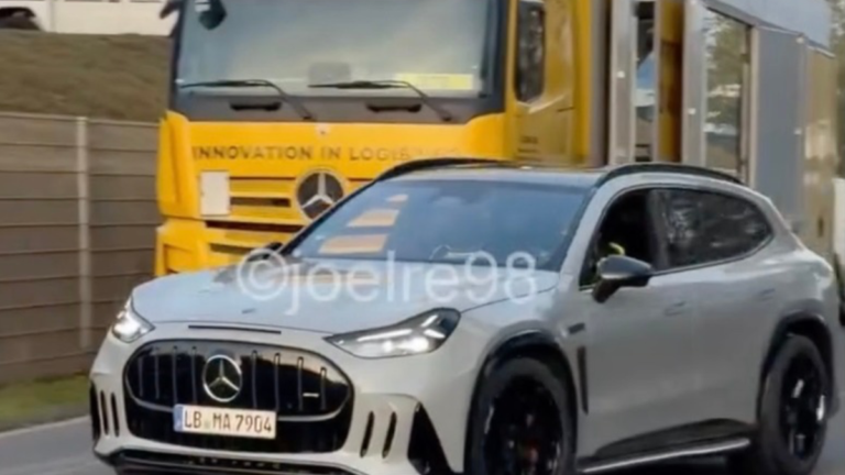 Mercedes-AMG's New 1,153-HP SUV Spied on the Street With Controversial Rear End
