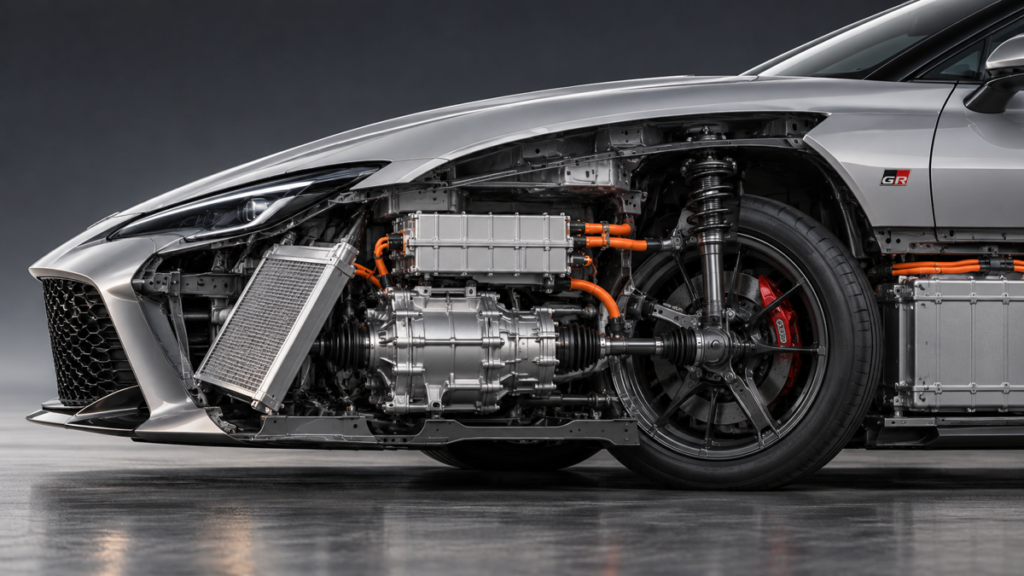 Toyota's EV Layout Idea May Give Sports Cars Lower Noses