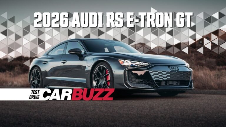 'Pure Overkill In The Best Possible Way' - 2026 Audi RS e-tron GT Test Drive Review